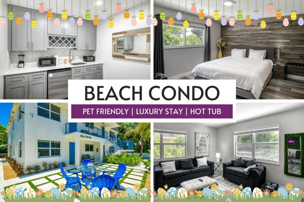 Dog Friendly Condo With Beach Access, Hot Tub, Firepit Уэст-Палм-Бич Экстерьер фото